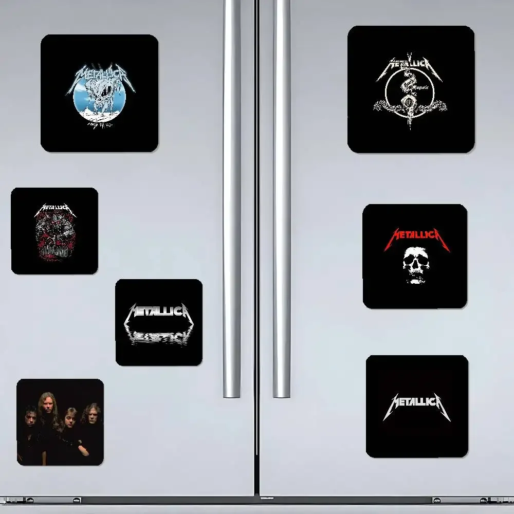Music Cool M-Metallica Internet-Famous Simple Fridge Magnet Box Magnetable Board Fridge Magnet