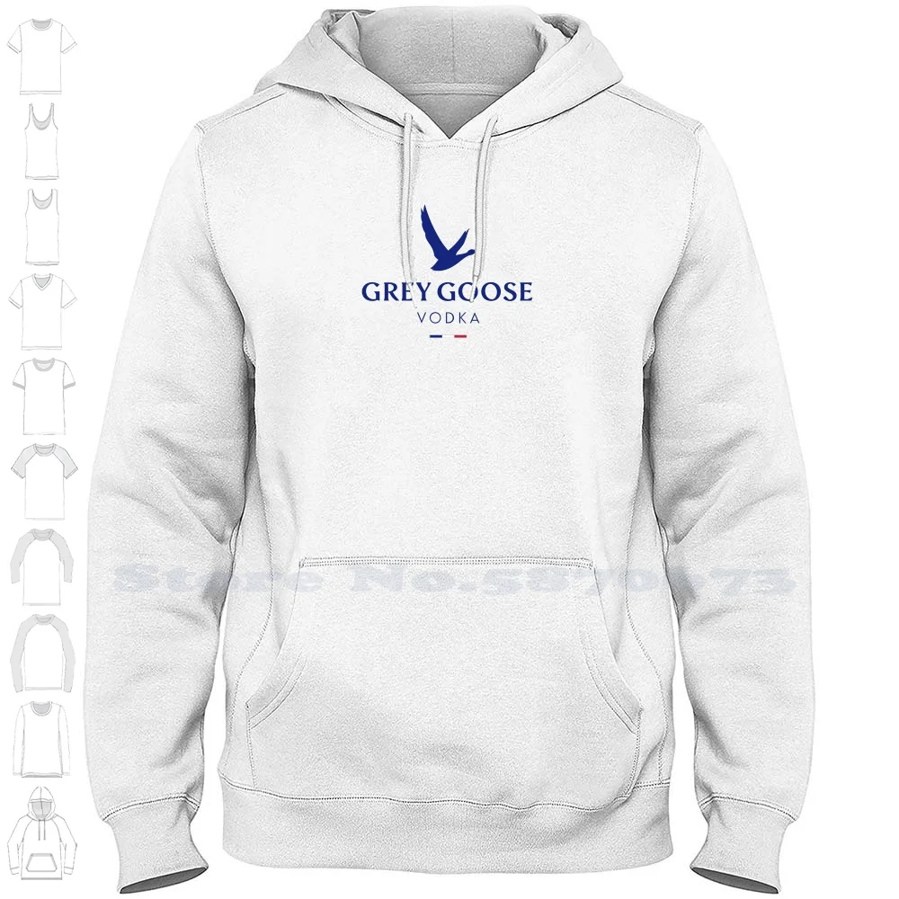 Grey Goose Logo Fashion Sweatshirt Hoodie Top Quality Graphic 100% Cotton Hoodies