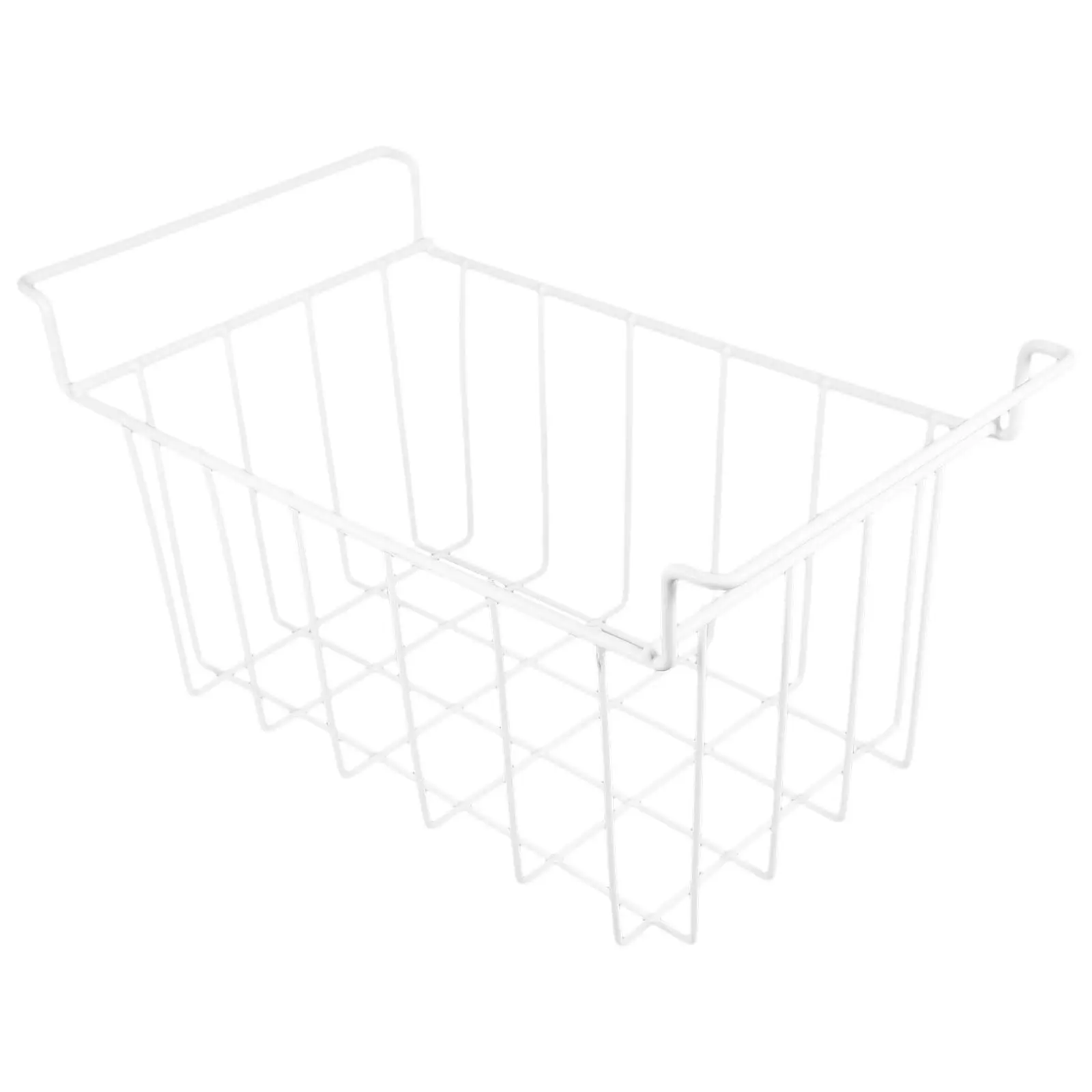 

Freezer Storage Organizer Basket Breathable Wire Mesh Design for Quick Access Freezer Container Kitchen Multi Purpose Basket