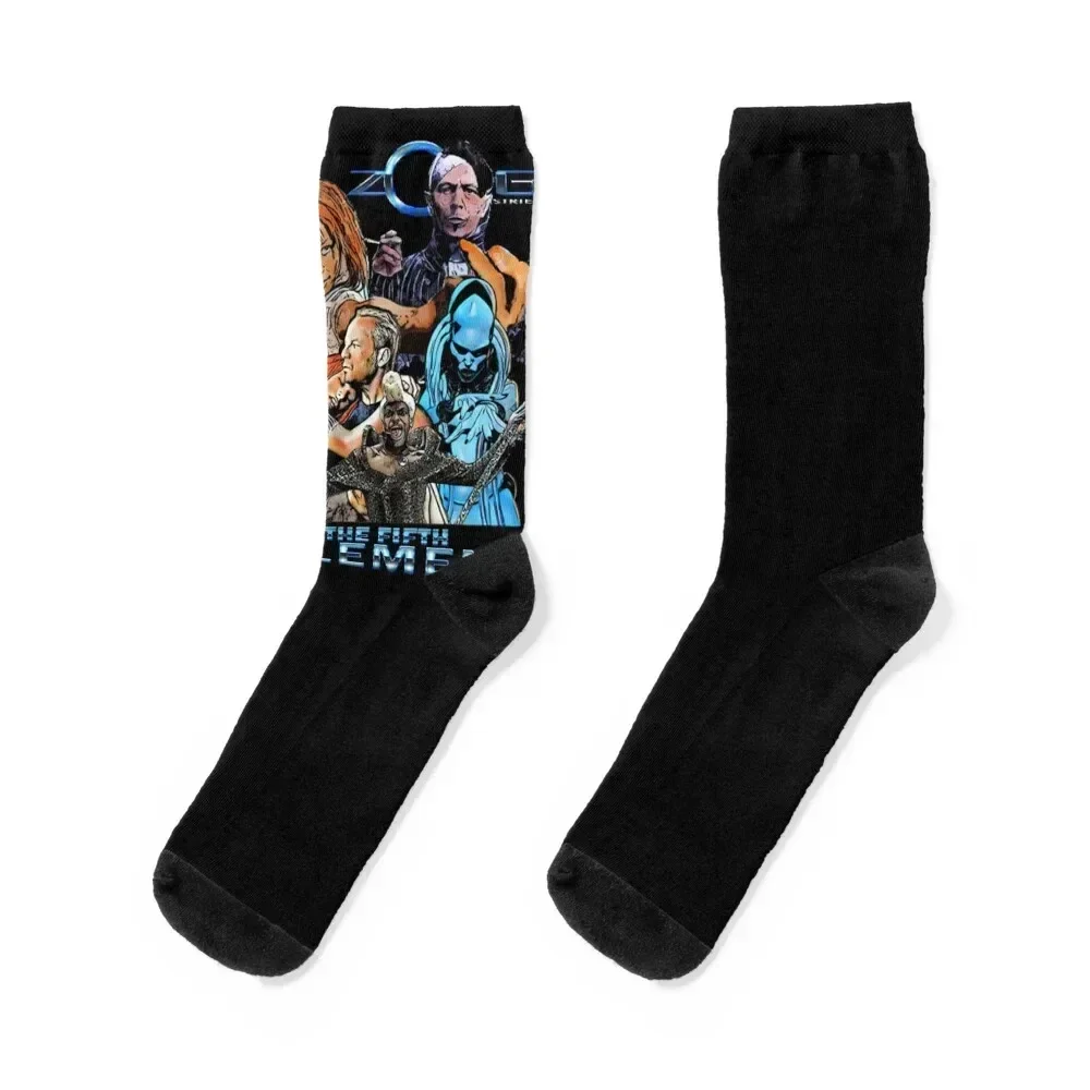 

the Fifth Element T-Shirt Socks aesthetic anti slip football Socks For Man Women's