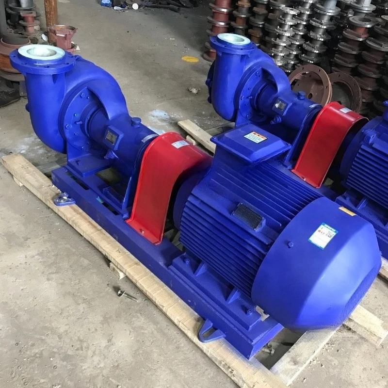 Deposit ZK Corrosion Wear Resistant Mortar Pump Non Clogging Desulfurization Denitrification Chemical Slurry Circulation Pump