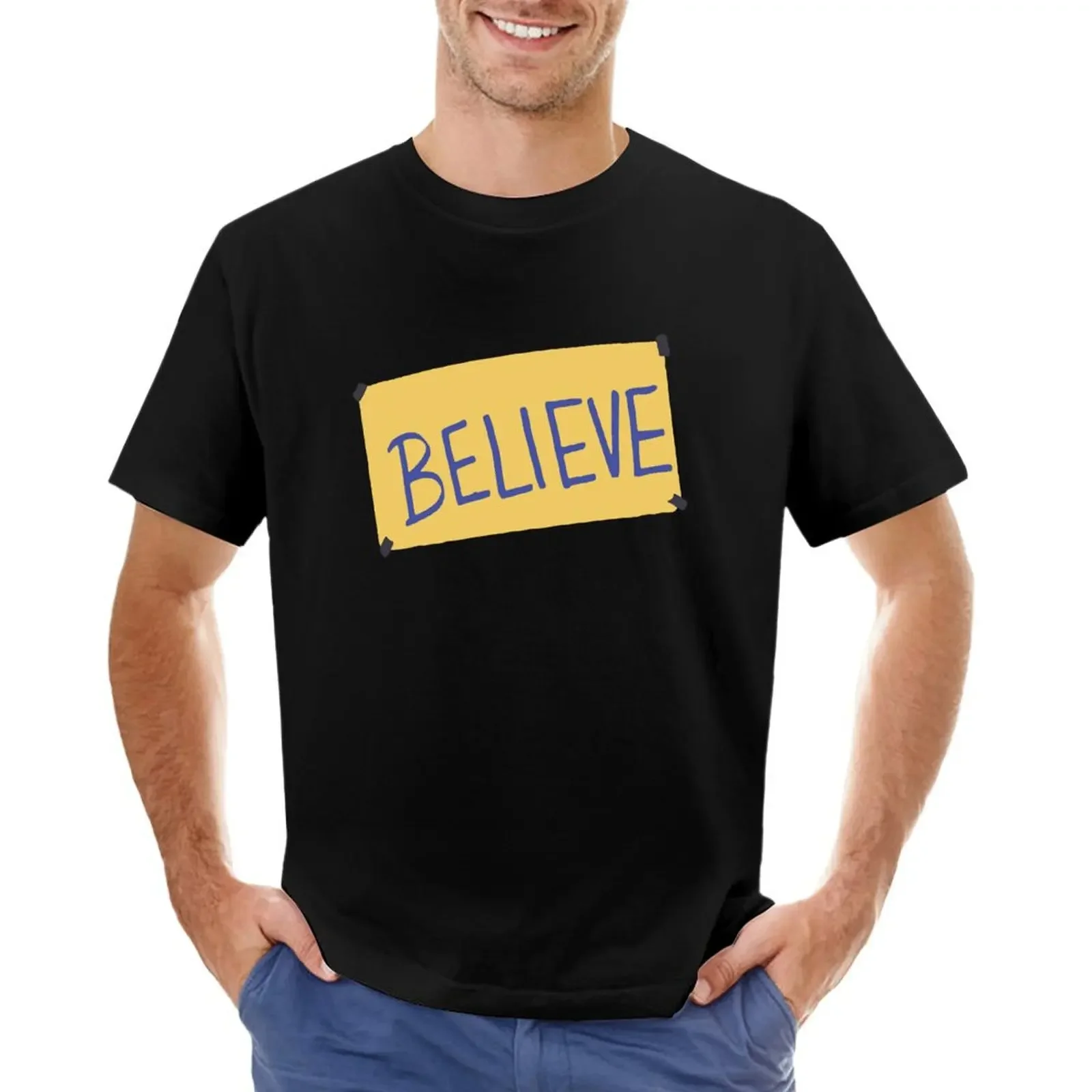 Believe Ted T-shirt Blouse blanks cute clothes new edition men clothing