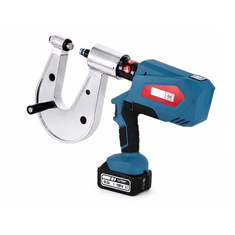 Car Aluminum Body Hydraulic Riveting Machine Aluminum Rivets Electric Riveting Gun Sheet Metal Stamping Riveting Tools 150*65mm
