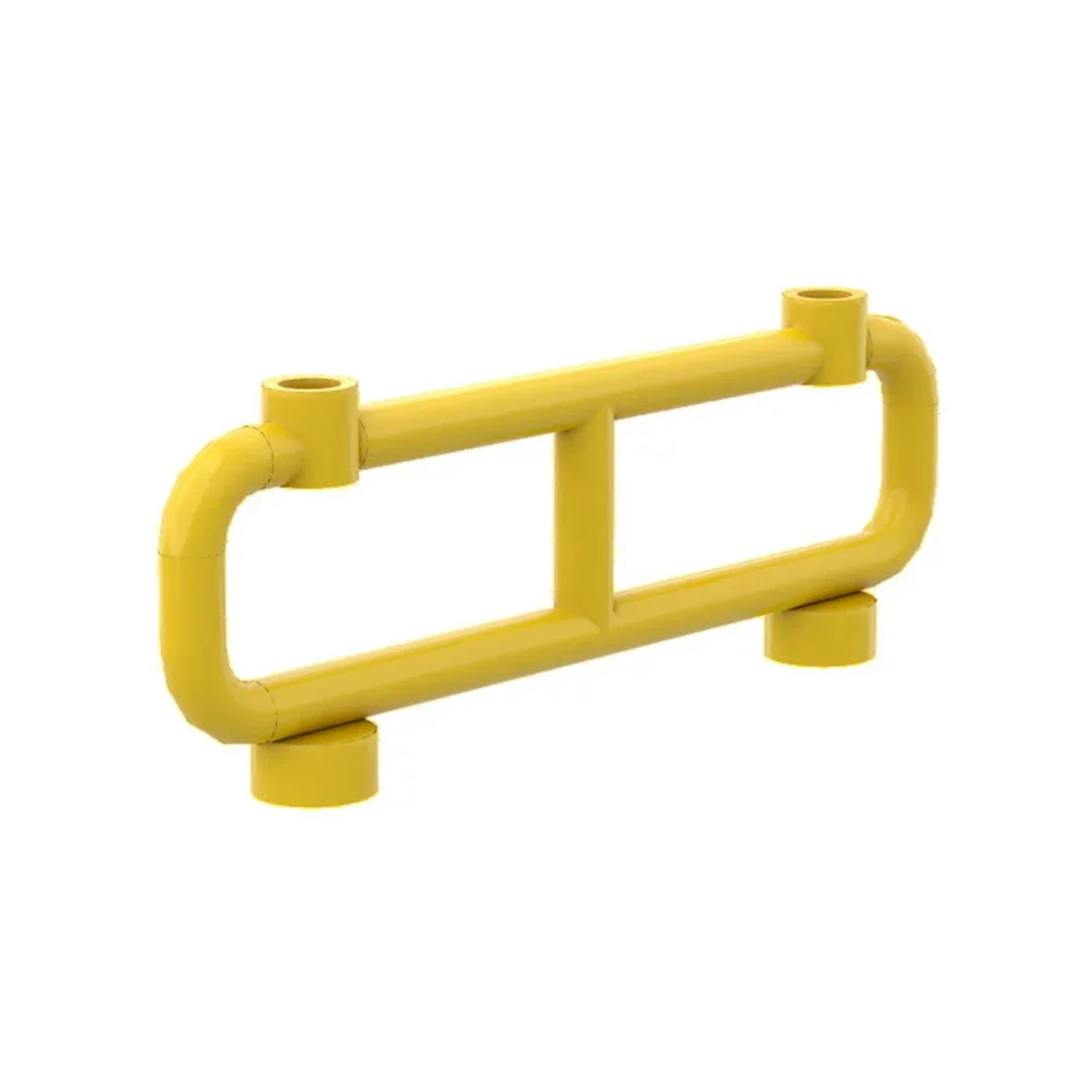 10 Stück Bausteine 2486 Reparatur-Geländer 1x8x2 Zugschienen-Schutzgitter Bauklötze Sicherheitszaun MOC Konstruktion B – Detail 1
