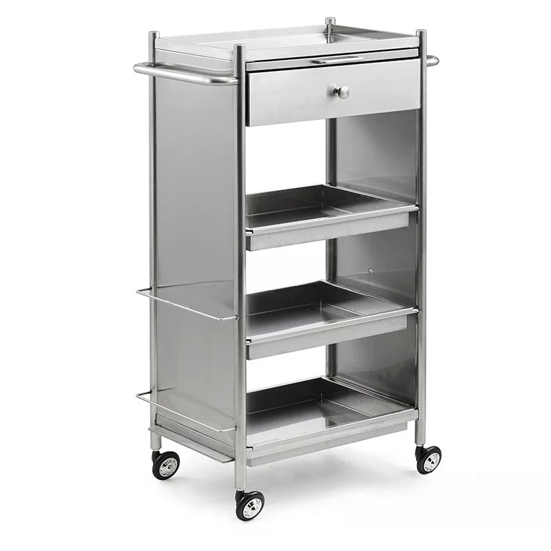 LXY hair salon special floor removable rotating tool storage cabinet perm and dyeing trolley