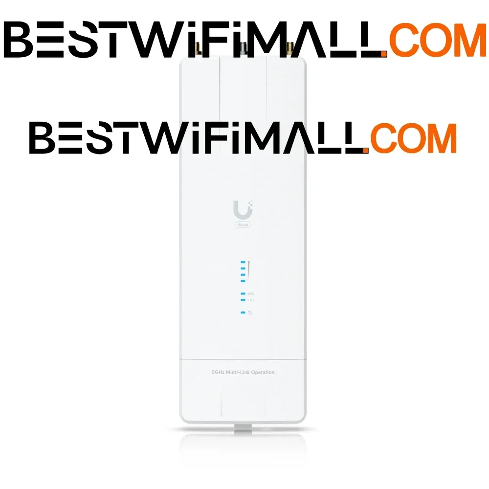 

Беспроводная базовая станция UBIQUITI Wave-MLO5 с высокопроизводительным двухдиапазонным Wi-Fi 7 (5 ГГц) и портами 10G, Wave MLO5