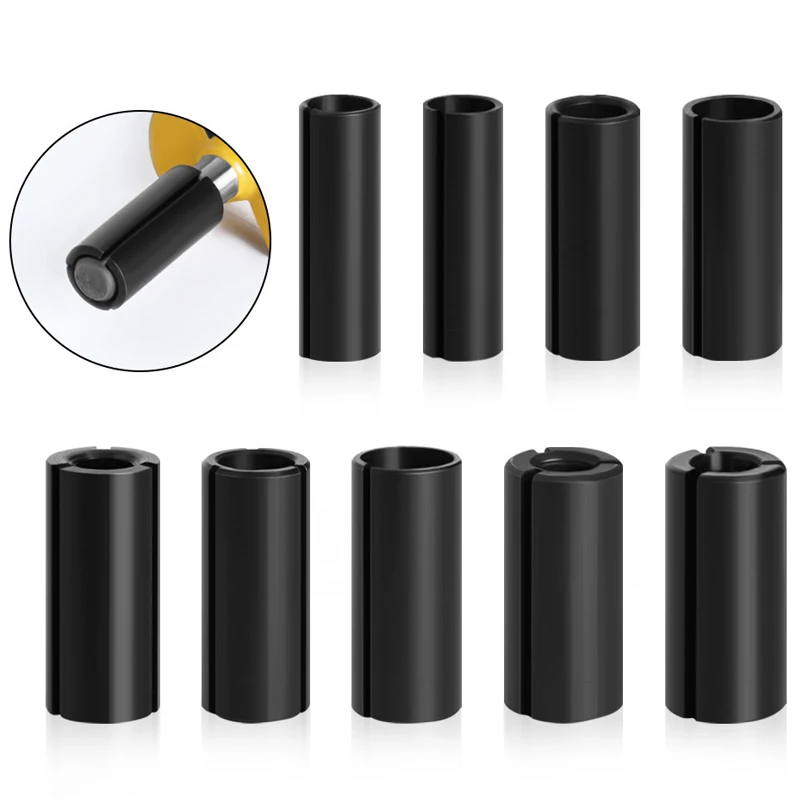 

9 шт./компл. 6/6,35/8/10/12/12/12,7 мм фреза, адаптер, цанговый кромкооблицовочный станок, конверсионный патрон, деревообрабатывающий аксессуар