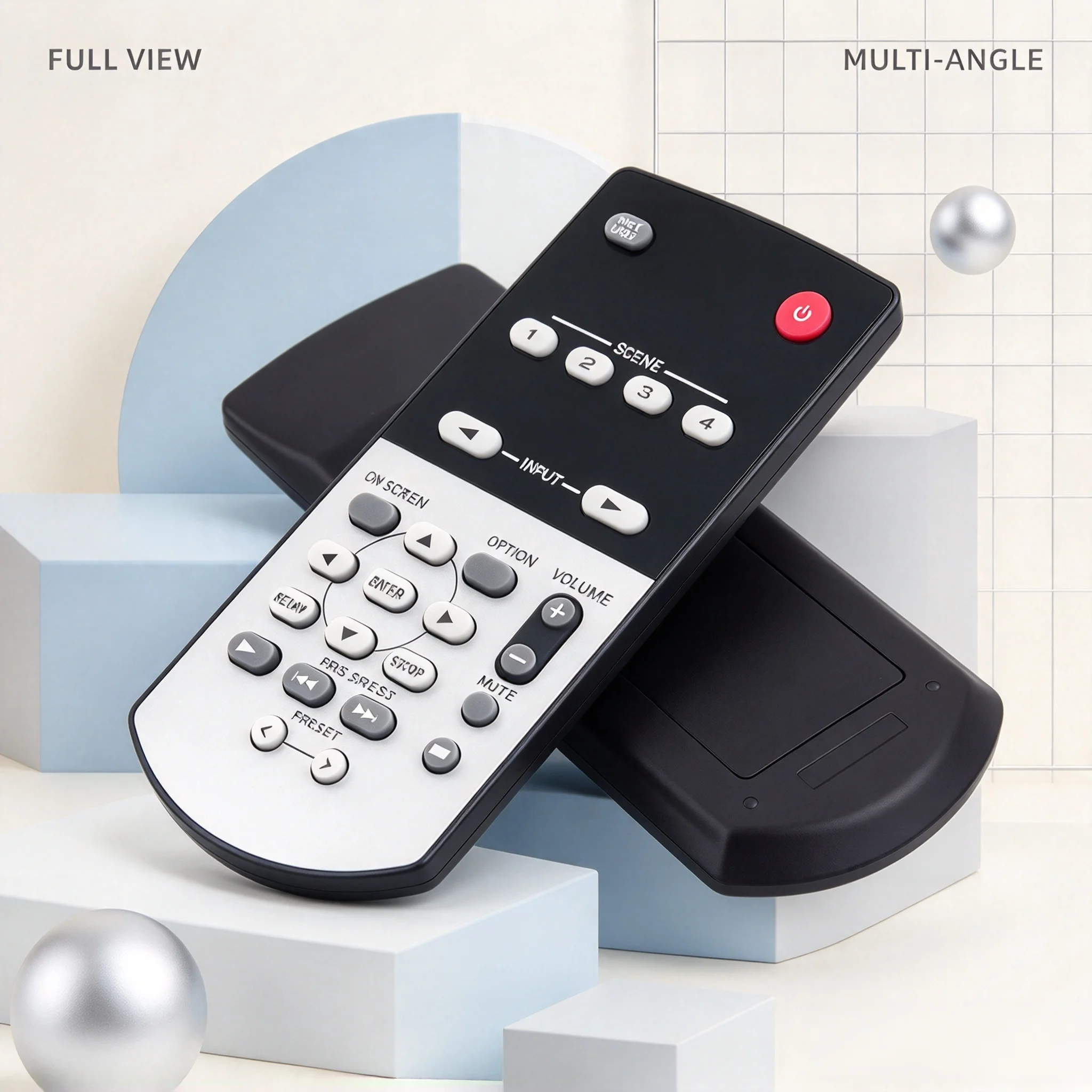 RAV41 Replacement Remote Control Compatible with Yamaha AV Receiver RX-A2010BL RXA2010BL RX-A2010 RXA2010 RX-A3010 RXA3010