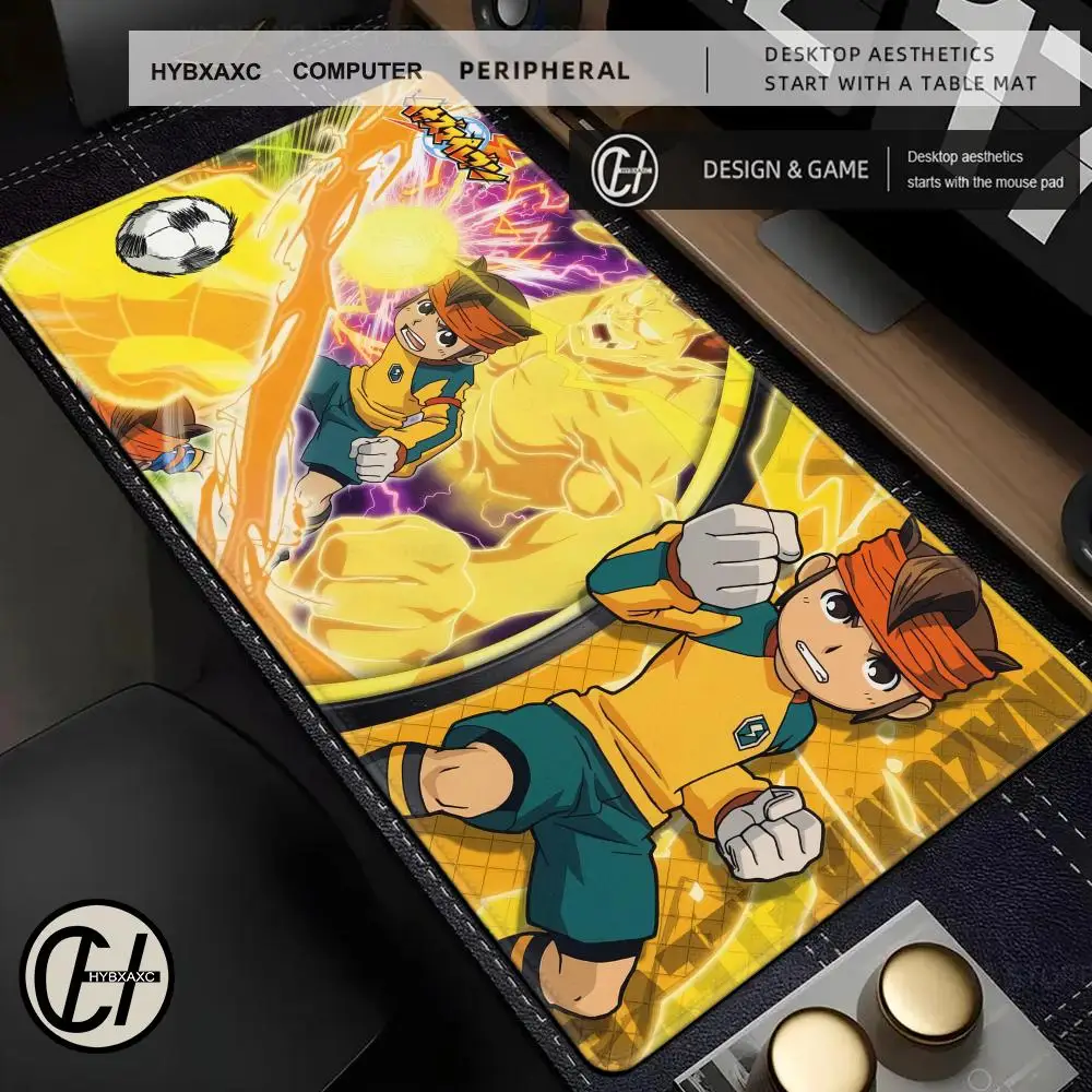 Game Inazuma Eleven Mousepad Desk Pad Gaming Accessories Prime Gaming XXL Keyboard Pad Stitched Pad Desk Pad 400x900mm