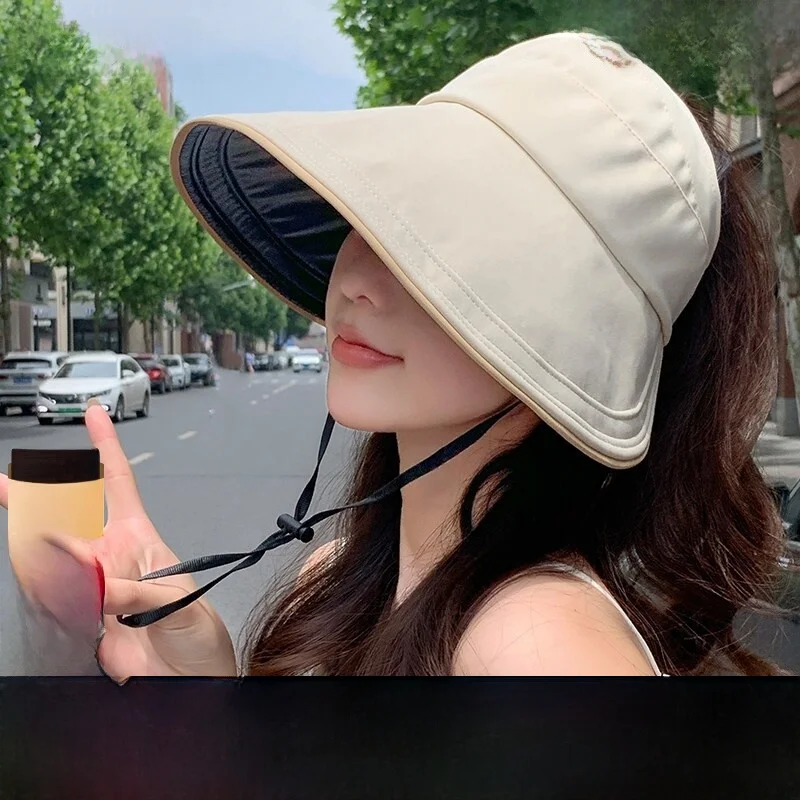 chapeau-de-protection-uv-pour-femme-viney-casquette-d'ete-d'exterieur-pare-soleil-a-large-bord-a-dessus-ouvert-pliable-en-fibre-de-polyester-tendance