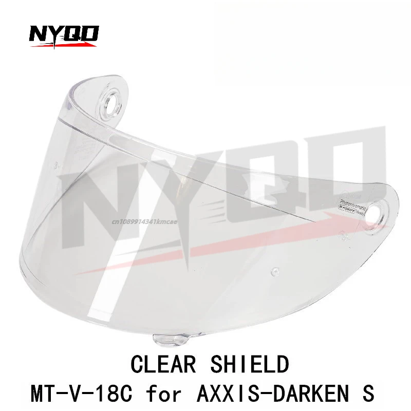 For AXXIS DARKEN Helmet Lenses Original AXXIS Lenses MT-V-18C Lenses cascos para moto  capacete de moto  헬멧썬바이저  visor