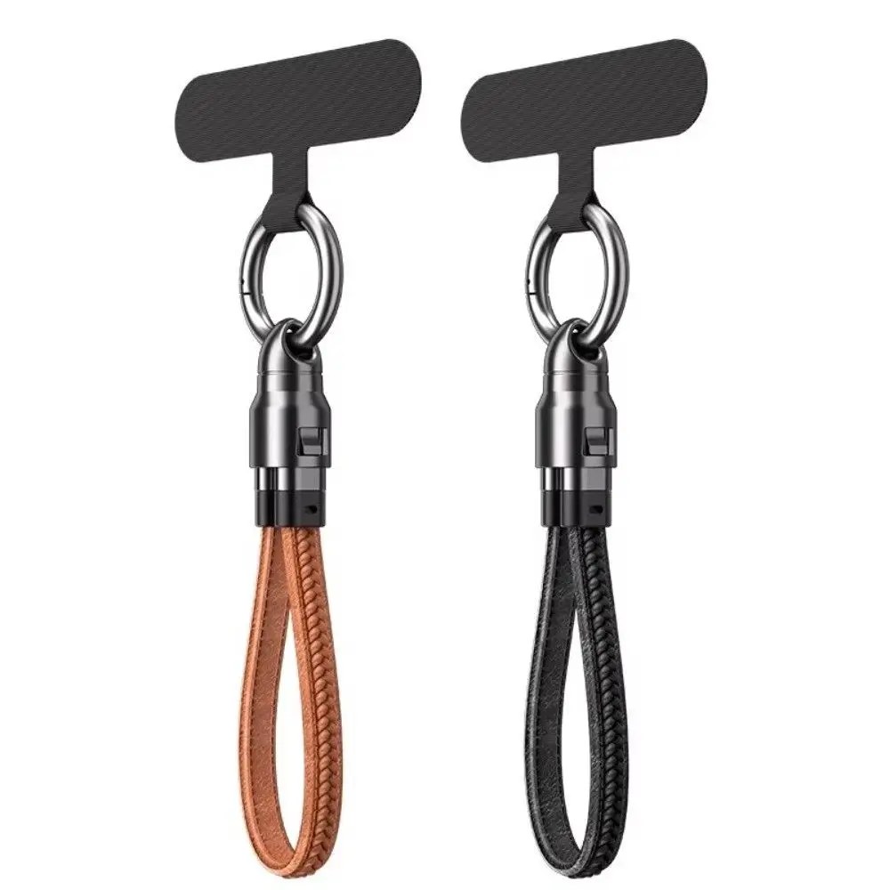USB4.0 240W USB C Cable Short Cord Leather Lanyard Keychain Fast Charging Cable Portable Smooth Leather Charger Cord For Phone