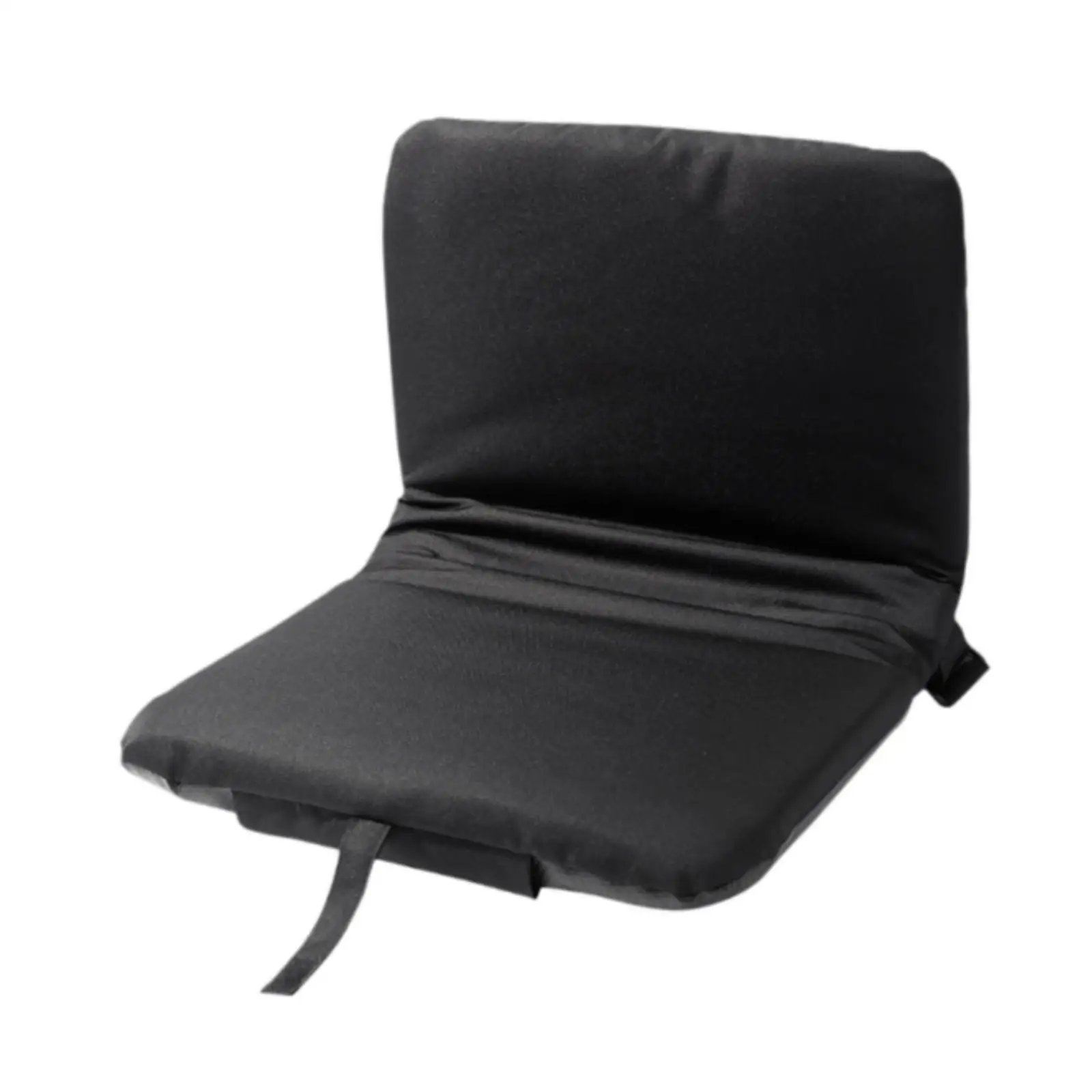 Folding Stadium Seat with Thick Cushion Backrest for Bleachers Adults Portable Outdoor Chair 600D Oxford Cloth Compact Bench