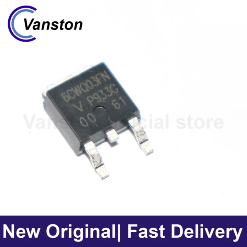 Diodo de VISHAY Schottky, estoque original, ordem componente direta, 6CWQ03 TO-252, 5 PCes