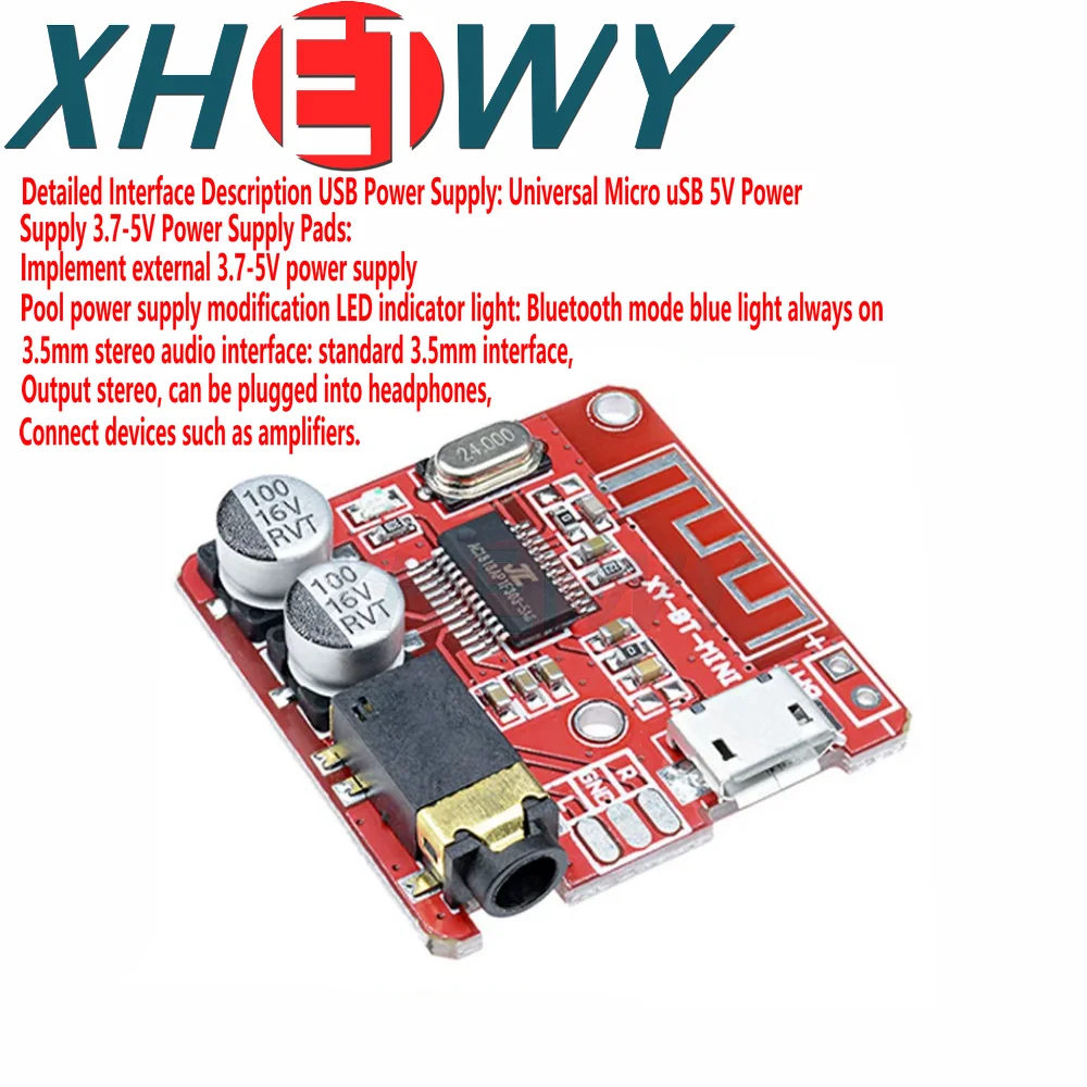 1PCS VHM-314 Bluetooth decoding board MP3 lossless car speaker amplifier modification Bluetooth 4.1/5.0 circuit board