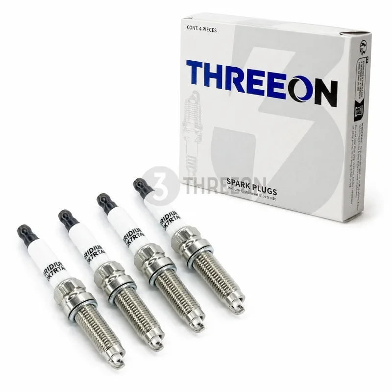 3/4/6 Stück THREEON Iridium-Zündkerzen für PEUGEOT 207 1.4 16V für 207 208 308 3008 508 408 5008 RCZ 1.6T 406 Break 2.0 HPi 596092