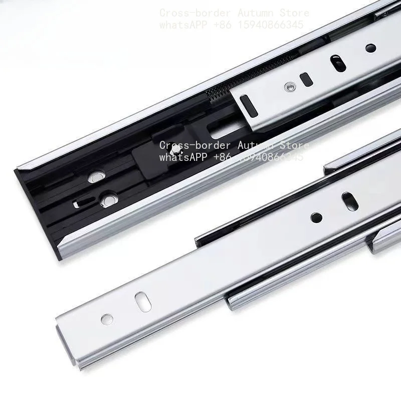 Drawer track Push-pull damping Drawer buffer -section rail Universal rail damping slide