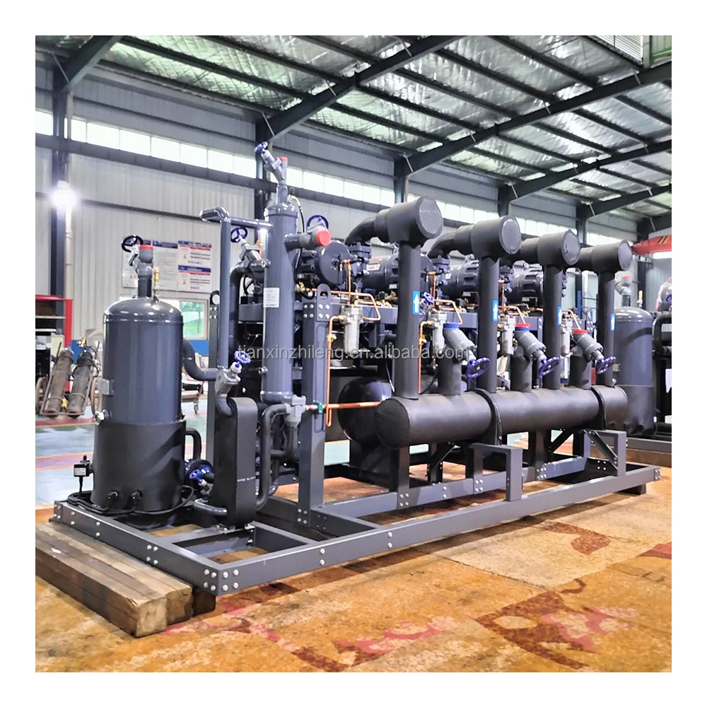 Copeland Cold Storage Room Condensing Unit Refrigeration Equipment Screw Condensing Units 380V 6KW Cooling Capacity -18C