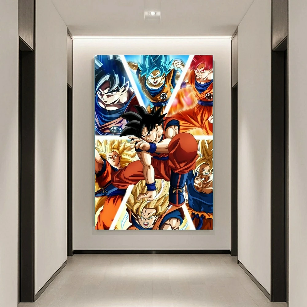 Anime D-DRAGON Cool B-BALL Son Goku pittura diamante artigianato punto croce Puzzle immagini 5D fai da te arte mosaico decorazione della casa nuovo N