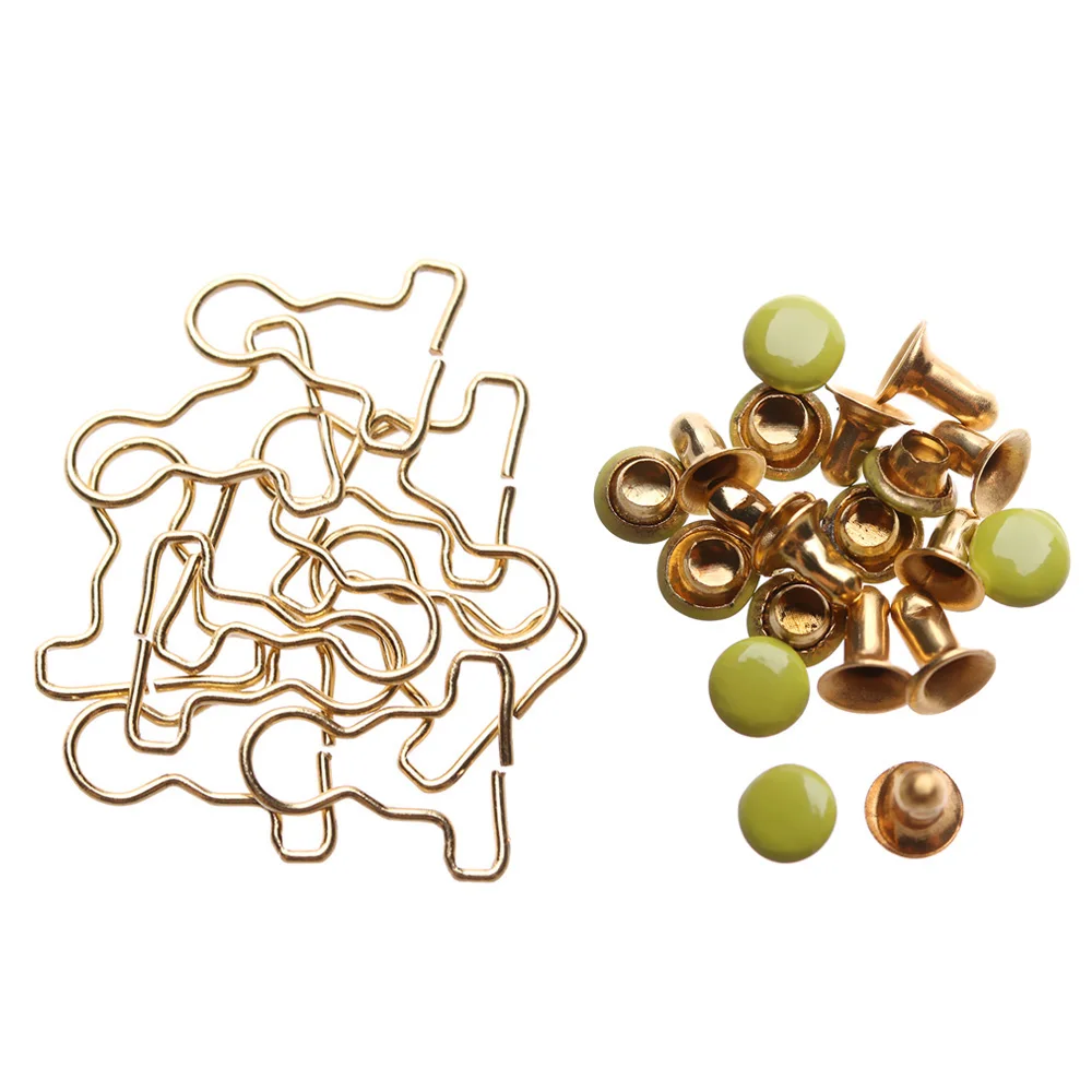 Hebillas mini de metal para muñecas – Pack DIY