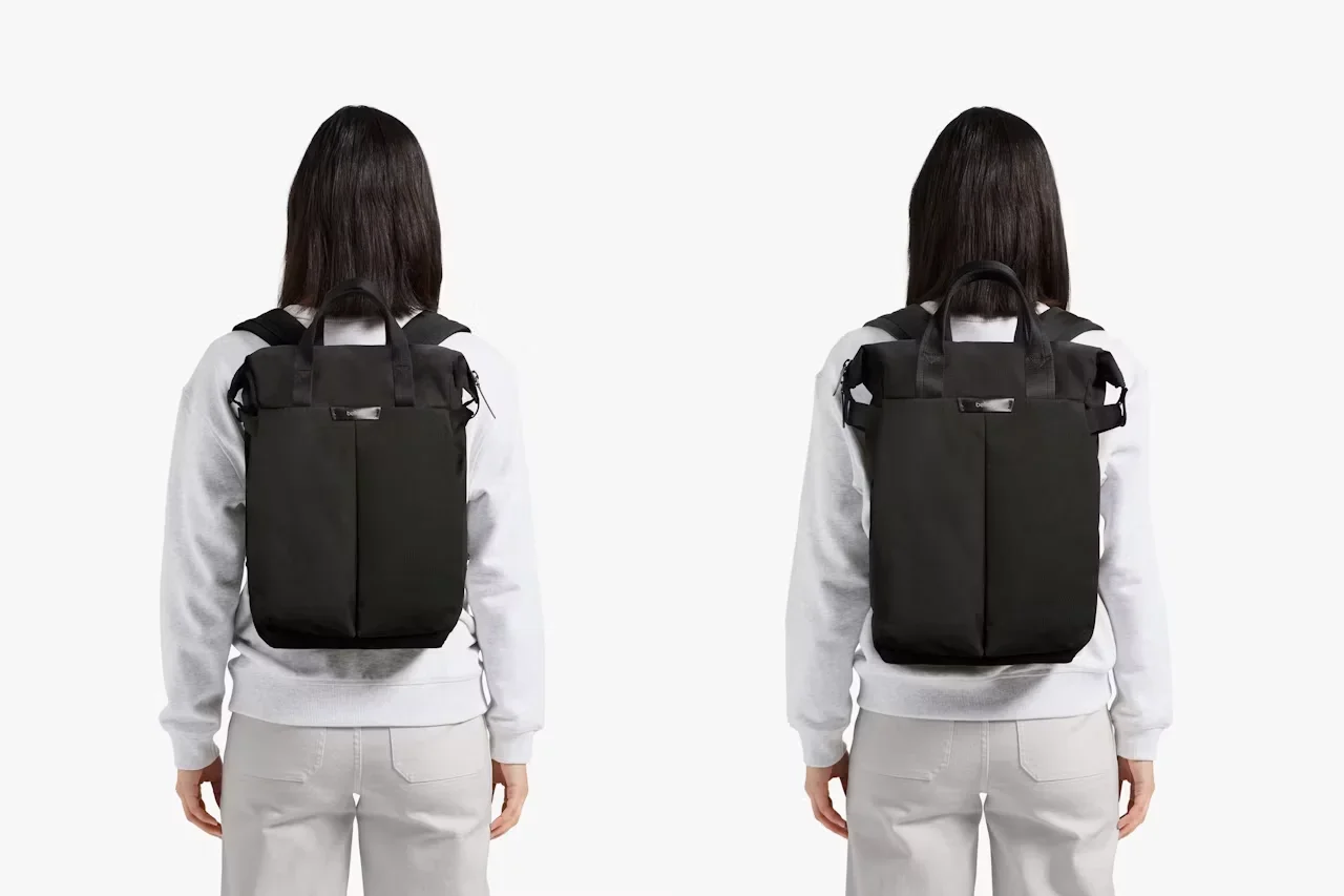 Tokyo TotePack 20L Convertible Backpack Tote Bag Water-Resistant Laptop Bag Commuter Travel Single Shoulder Purse