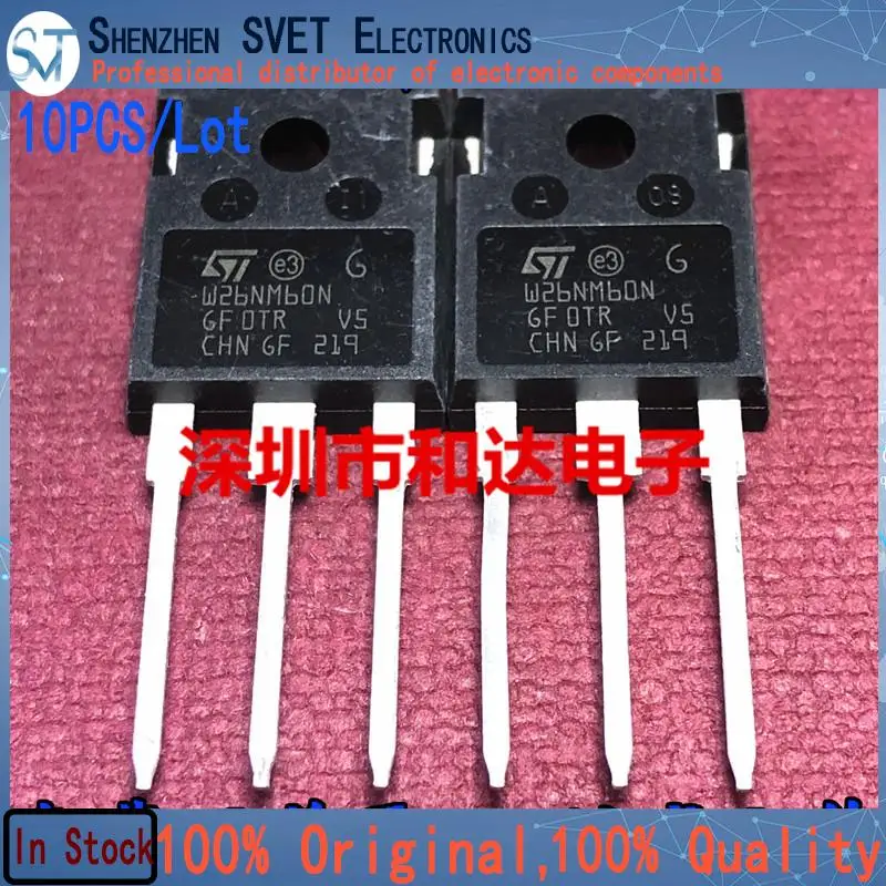 

10 шт./лот STW26NM60N W26NM60N TO-247 600 В 20 А импортный оригинал и в наличии