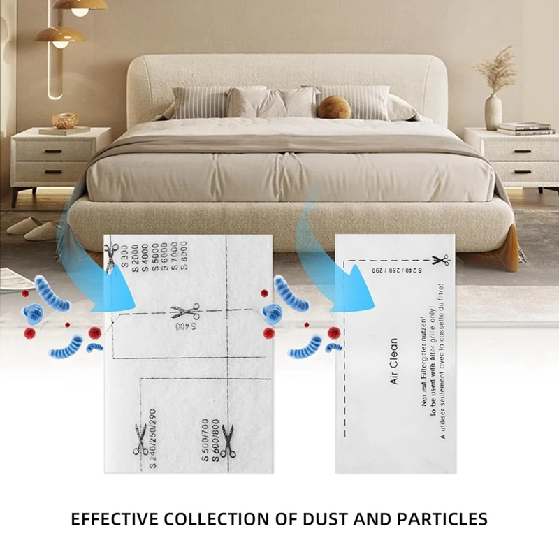 Filtros de aspiradora para Miele Complete S8340 S8360, C1 C2 C3, juegos de filtros de repuesto de filtro de escape