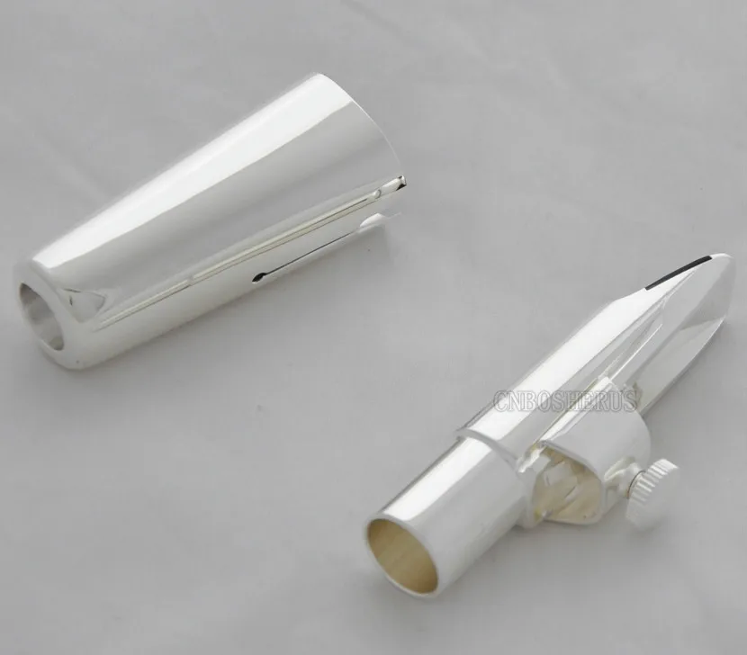 

High grade Eb Alto Saxophone Sax Metal Mouthpiece Silver plated MPC size 5-9 New