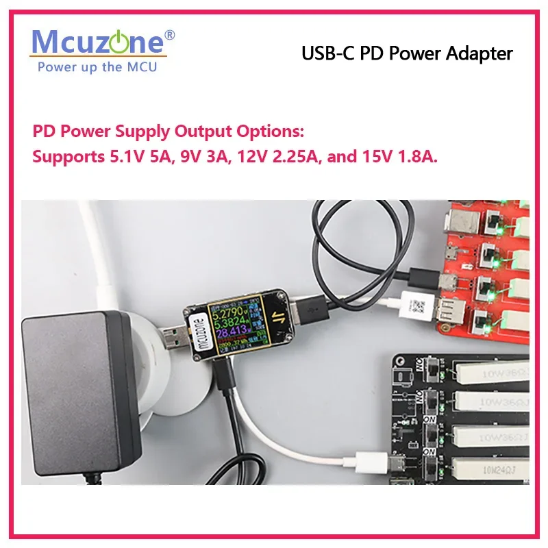 Raspberry Pi 5 USB-C PD Power Adapter Supports PD Power Protocol  |  27W USB-C Port