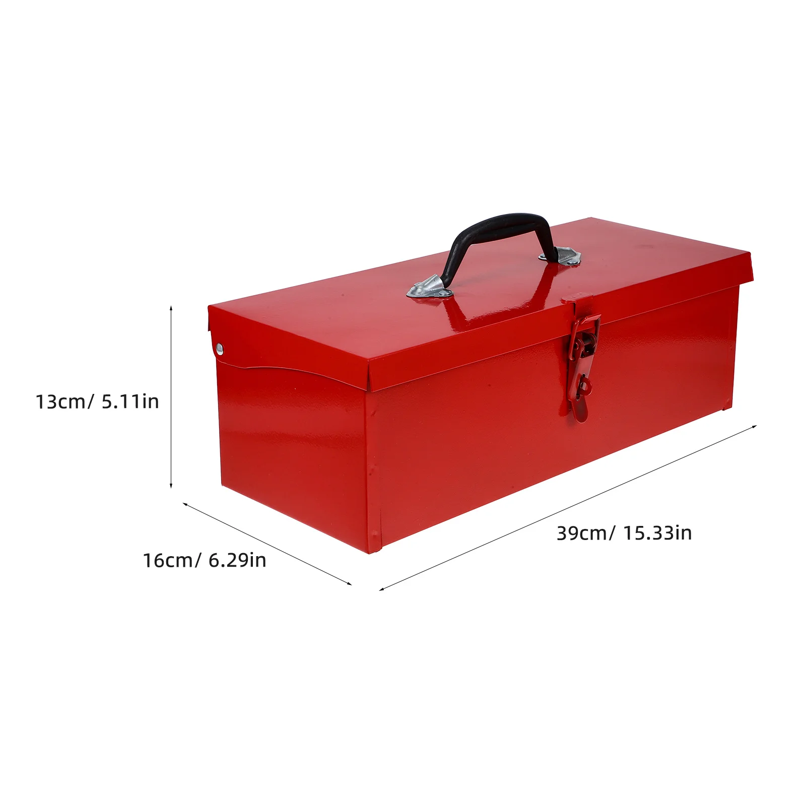 1Pcs Portable Toolbox Sheet Heavy Duty Tool Storage Case Waterproof Household Tool Kit Compact Small Toolbox for Tools