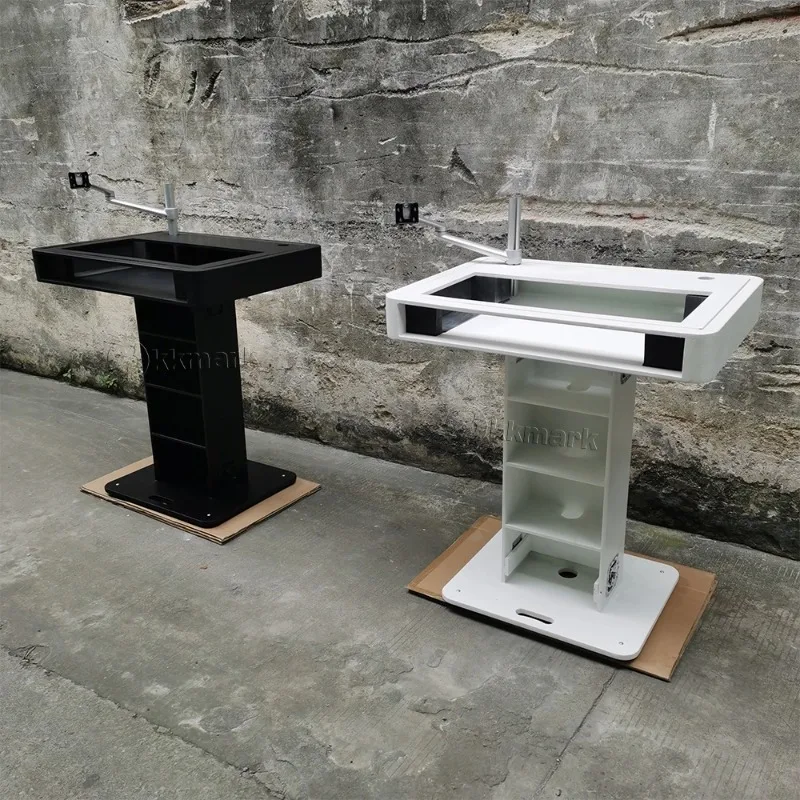 Detachable Assembly Disc Jockey Podium Stand DJ Control Tower DJ Podium for Pioneer XDJDDJCDJ RANE One with Flight case