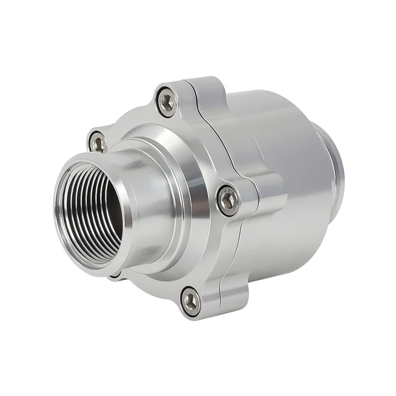 Billet-Aluminium-Inline-Thermostatgehäuse mit Sensoranschluss für 1-1/2" (38mm) Kühlerschlauch -16AN Universelle Motorkühlungs-Umrüstung – Detail 5