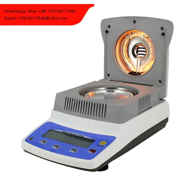 XF Series Amptech LCD Touch Screen Metal Moisture Analyzer For Food Concrete Compost With 55 Meter Measurement
