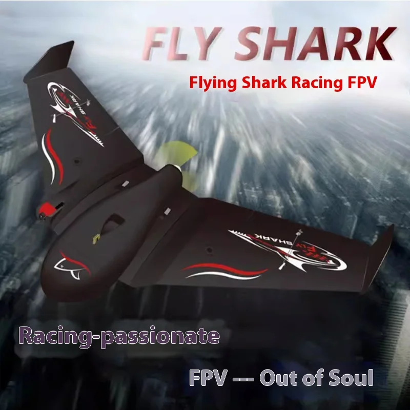 Epp Shark Flying Wing Smontaggio rapido Ala fissa Aliante da corsa Delta Wing resistente agli urti ad alta velocità