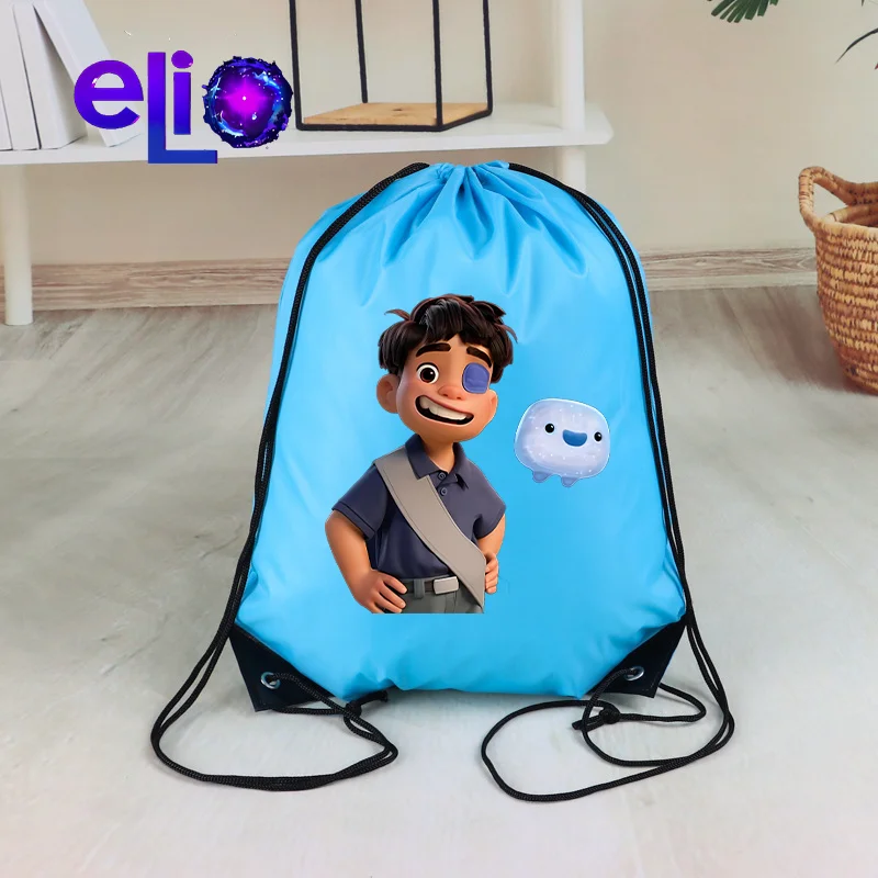 

Elio Drawstring Gift Bag Kawaii Cosmetic Bags Cartoon Portable Storage Organize Pocket Draw Pockets Toiletry Pouch Party Gifts
