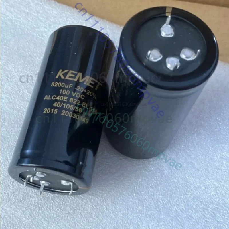 

4pcs Original KEMET BHC ALC40E 100V 8200UF 40X80mm A571H9822M100E audio aluminum electrolytic capacitor