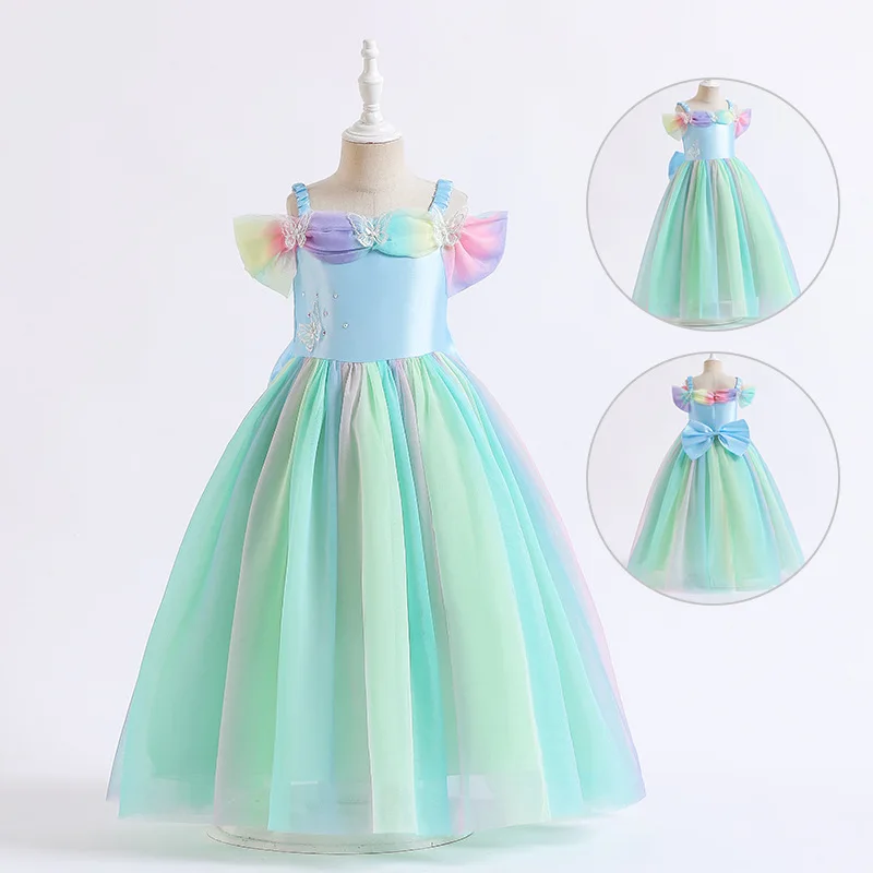 Children's Dress New Summer Princess Dress Girls' Puffy Tulle Dress Stylish Performance Dress Summer Dress Wholesale