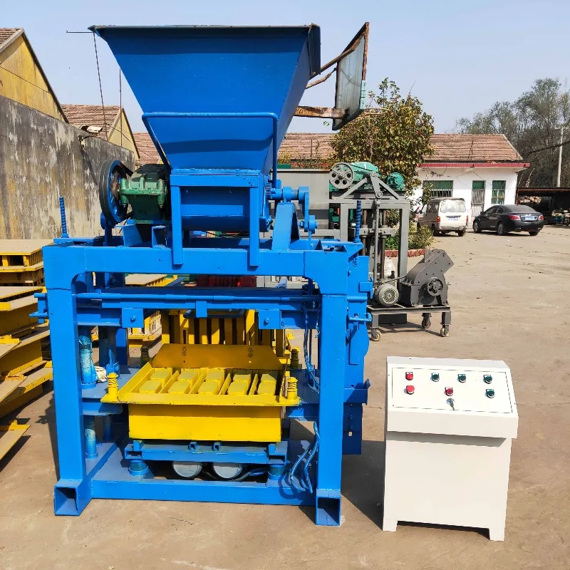 Automatic Brick Making Machine Hydraulic Concrete Block Production Equipment Building Material Factory