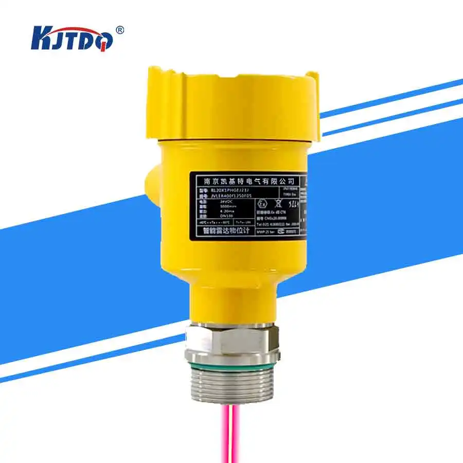 NEW2026 KJT Laser Liquid Level Sensor DC24V  RS485 620-650nm 0.95mWmax Class II 4-20mA Maintenance-FreeLiquid Level Laser Sensor