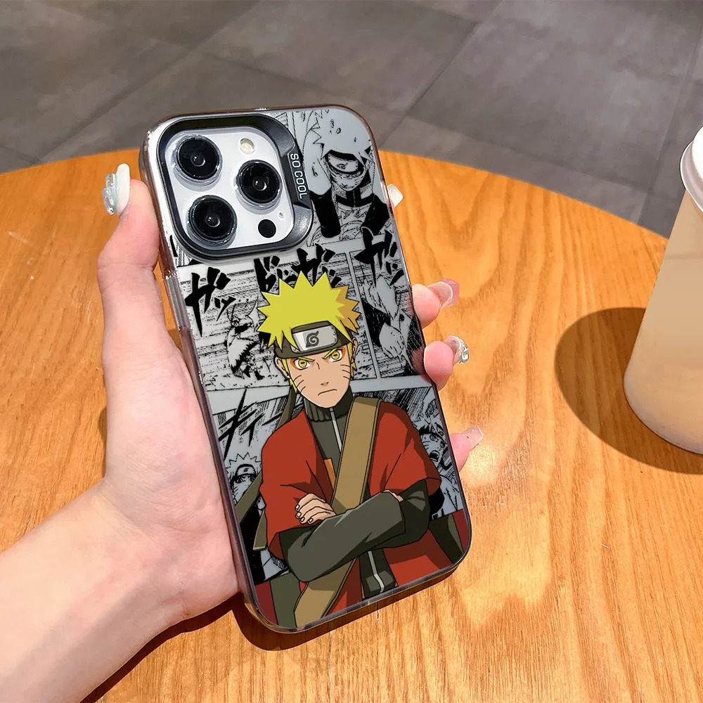 Handyhülle für N-Narutos Xiaomi Redmi Note 7 8 9 9S 10 11 12 13 14 15 Pro Plus 4G 5G Sturzsichere Matte Rückseite K-Kakashies Cover – Detail 3