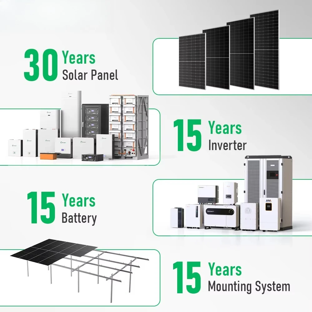 Solar Energy System 20 Kw Hybrid Complete System On Grid Off Grid Solar Power System For Home Commercial Use