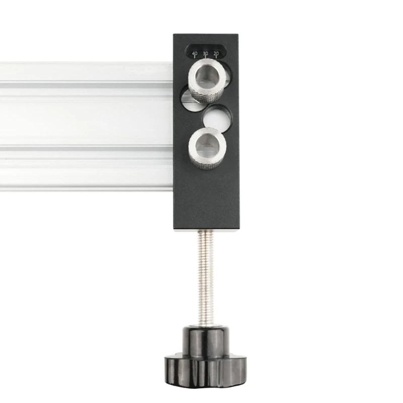 Dễ Dàng Sử Dụng Khung Nhôm Đôi Lỗ Đùn Kim Loại Khoan Bộ Trợ Giúp Cho M6 Lỗ 2020/2040/3030/3060/4040