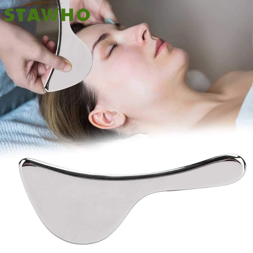 

Stainless Steel Gua Sha Scraping Massage Tool Muscle Scraper Soft Tissue Mobilization Physical Therapy Back Legs Arms Shoulder