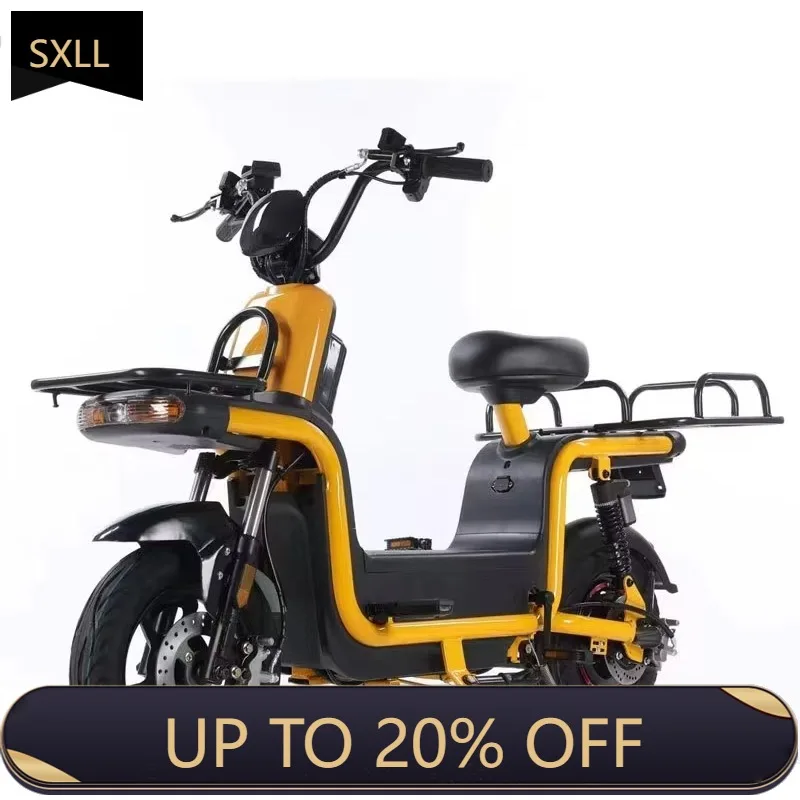 

Электрический двухколесный бесшумный двигатель SXLL мощностью 500 Вт с передним дисковым тормозом и задним барабанным тормозом для транспортировки.