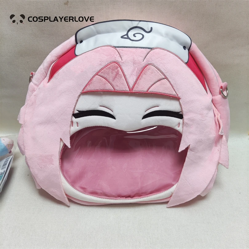 Haruno Sakura Itabag Big Mouth Shoulder Crossbody Backpack Student Birthday Gift