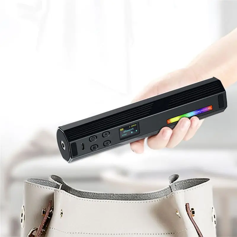 

200 RGB светодиодный мягкий светильник, трубка, ручная палочка для фотосъемки, портативная портативная светодиодная палочка для заполнения видео