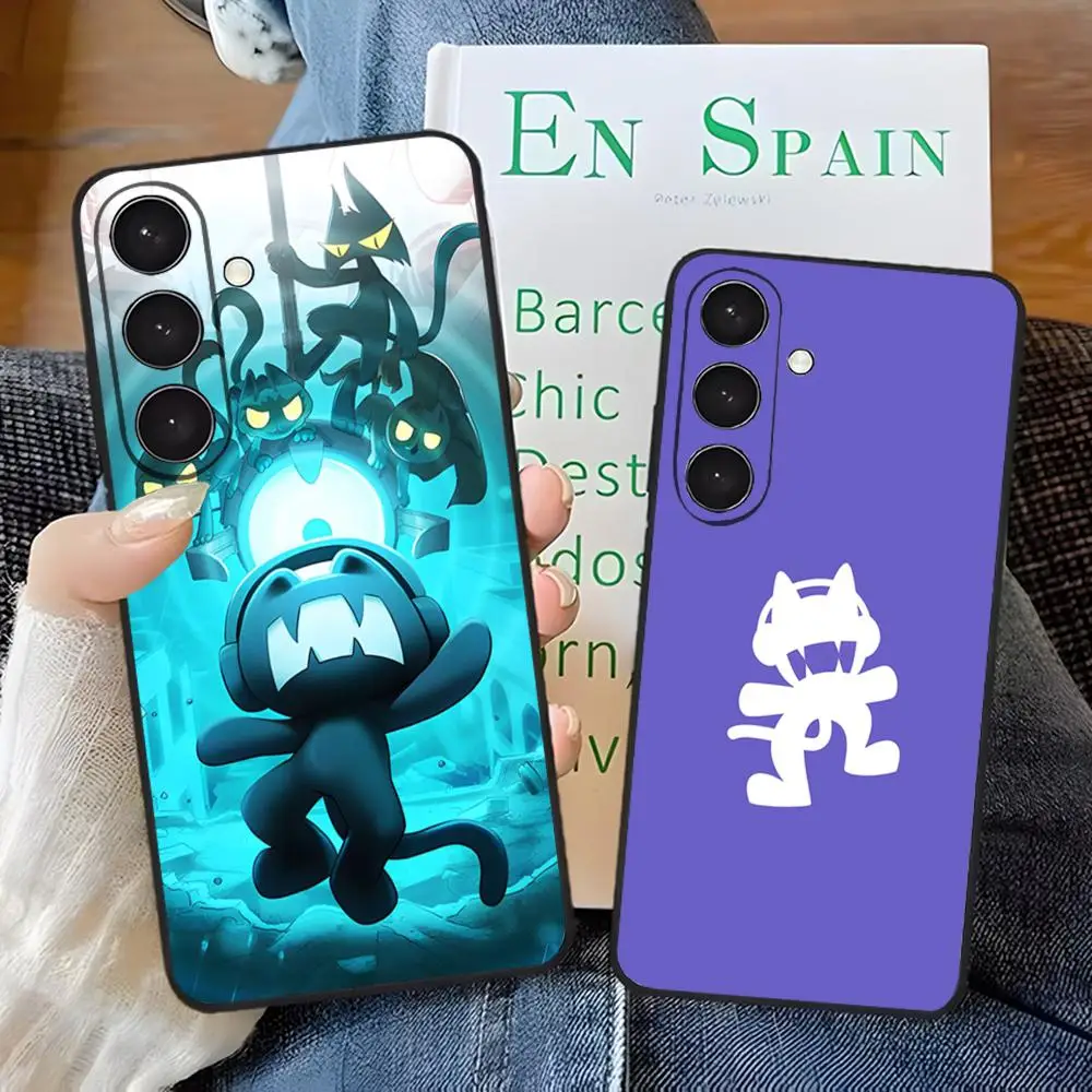 Monstercat Phone Case For Samsung S26 S25 Edge S24 S23 S22 Ultra Plus Fe A57 A37 A17 A56 5G Silicon Cover
