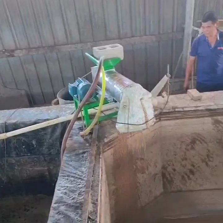 فاصل مياه بقايا الأسمدة العضوية، آلة ترشيح نخيل الفول السوداني والغني والتخمير الذابل وآلة ترشيح الأسمدة starc