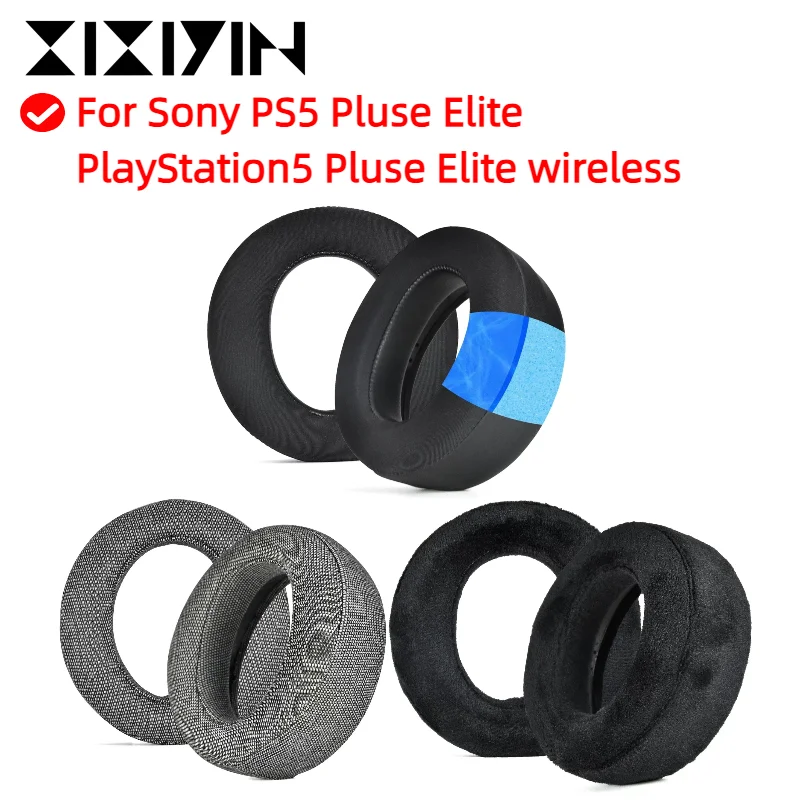 

Replacement Ear Pads Cups Earpad Memory Foam Cushions For Sony PS5 Pluse Elite PlayStation5 Pluse Elite wireless Headphones