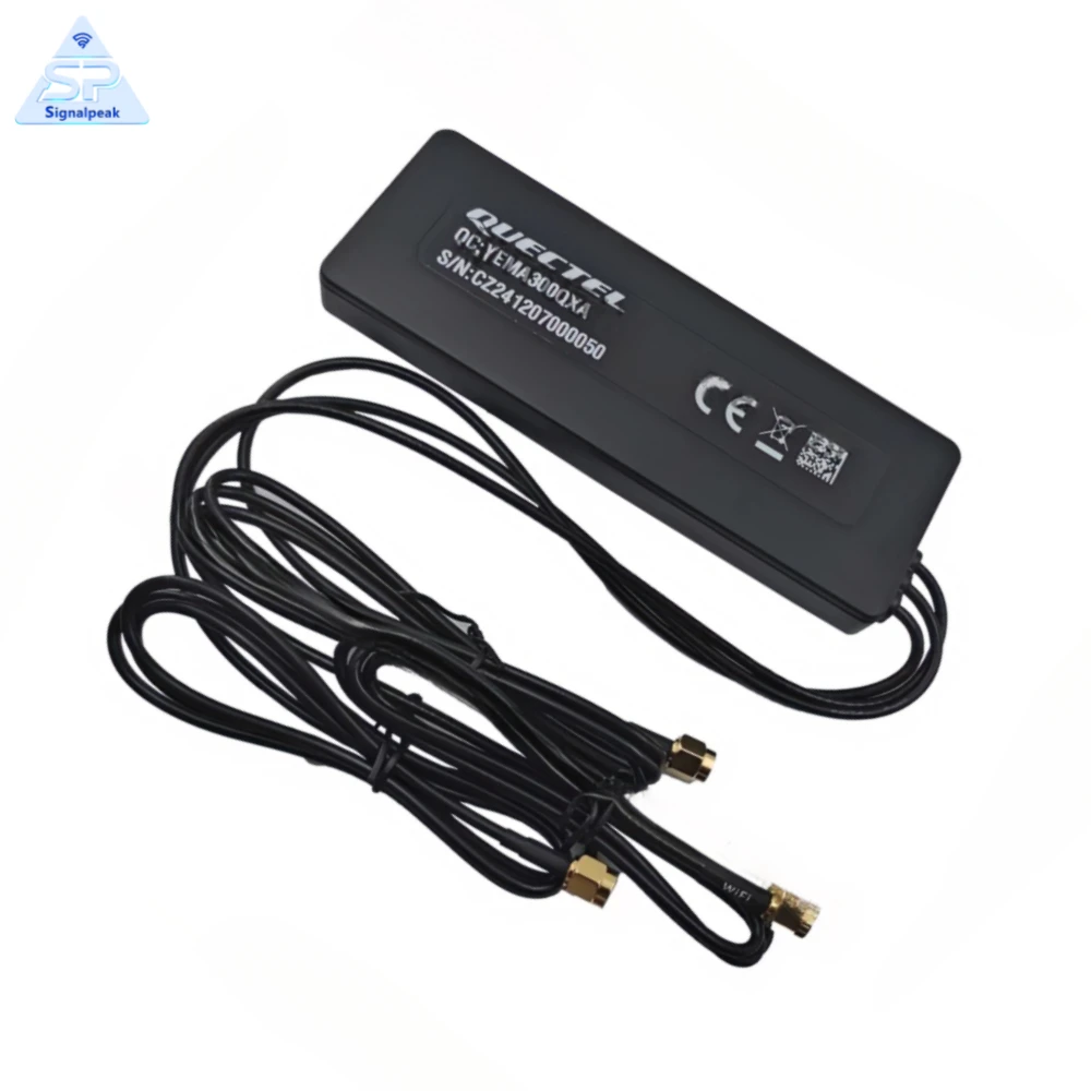 Quectel 4G WiFi GNSS 3 in 1 Combo External Antenna Signal Amplifier LTE 2.4G GPS Multi-band High Gain SMA Connector 1m Cable